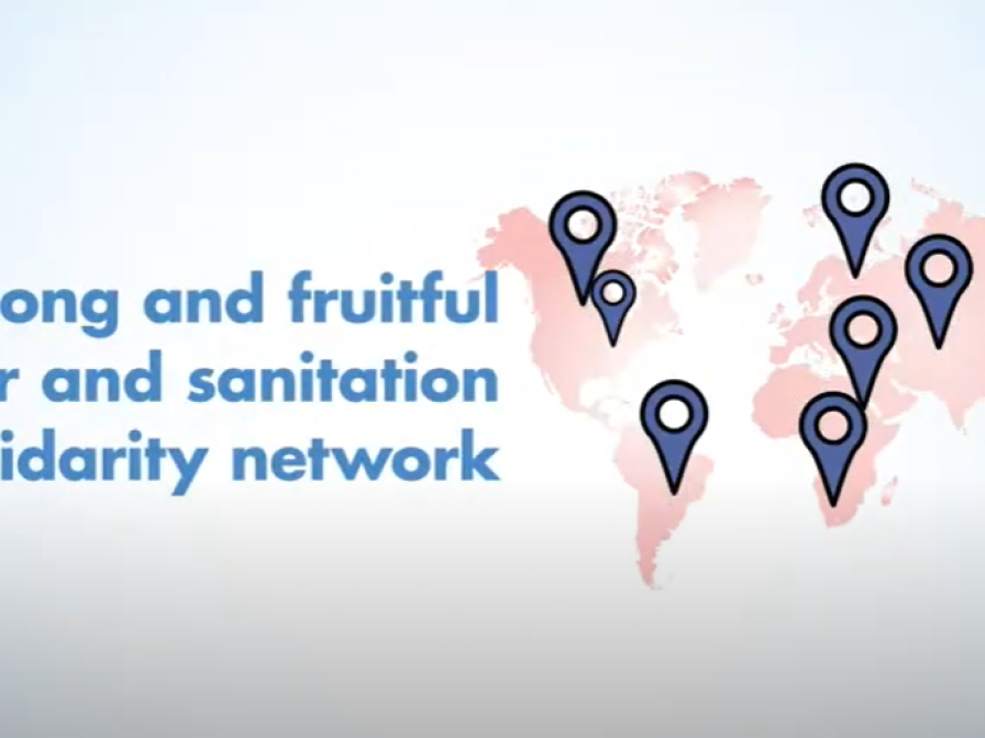 Strong and fruitful water and sanitation solidarity network