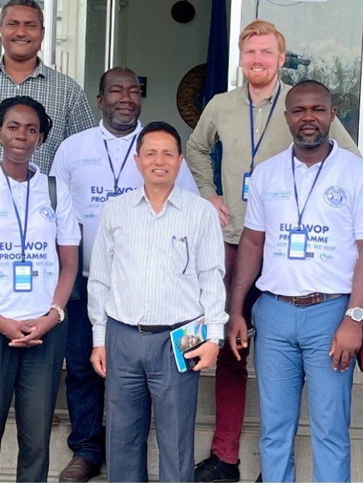 After a meeting with UNICEF Sierra Leone