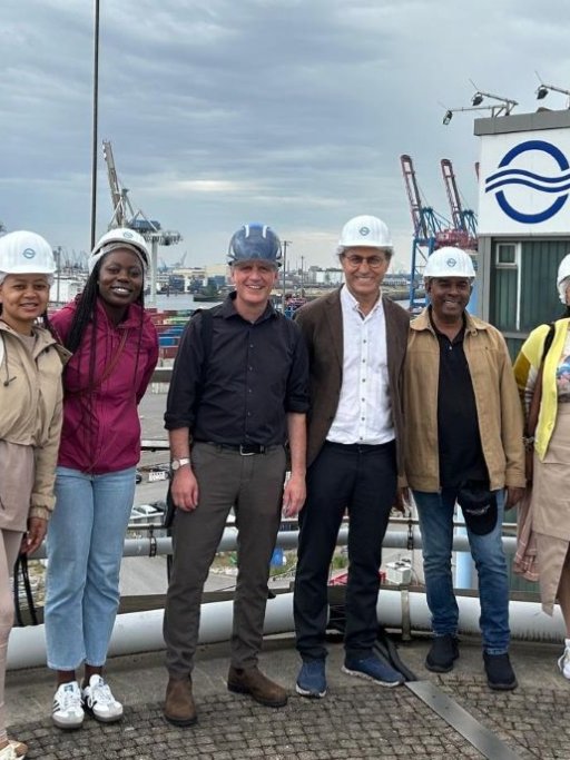 Visit of eThekwini at Hamburg Wasser