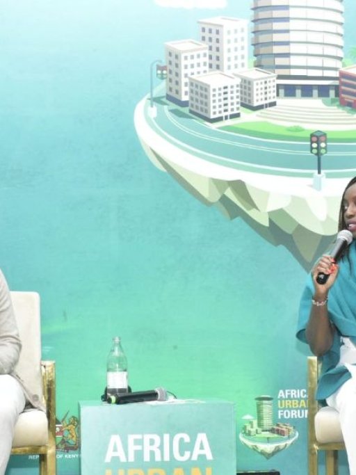 Esther Ngugi at the Africa Urban Forum 2