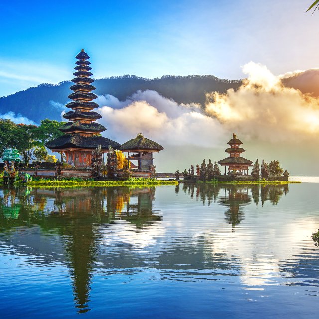 Pura,Ulun,Danu,Bratan,Temple,In,Bali,,Indonesia.